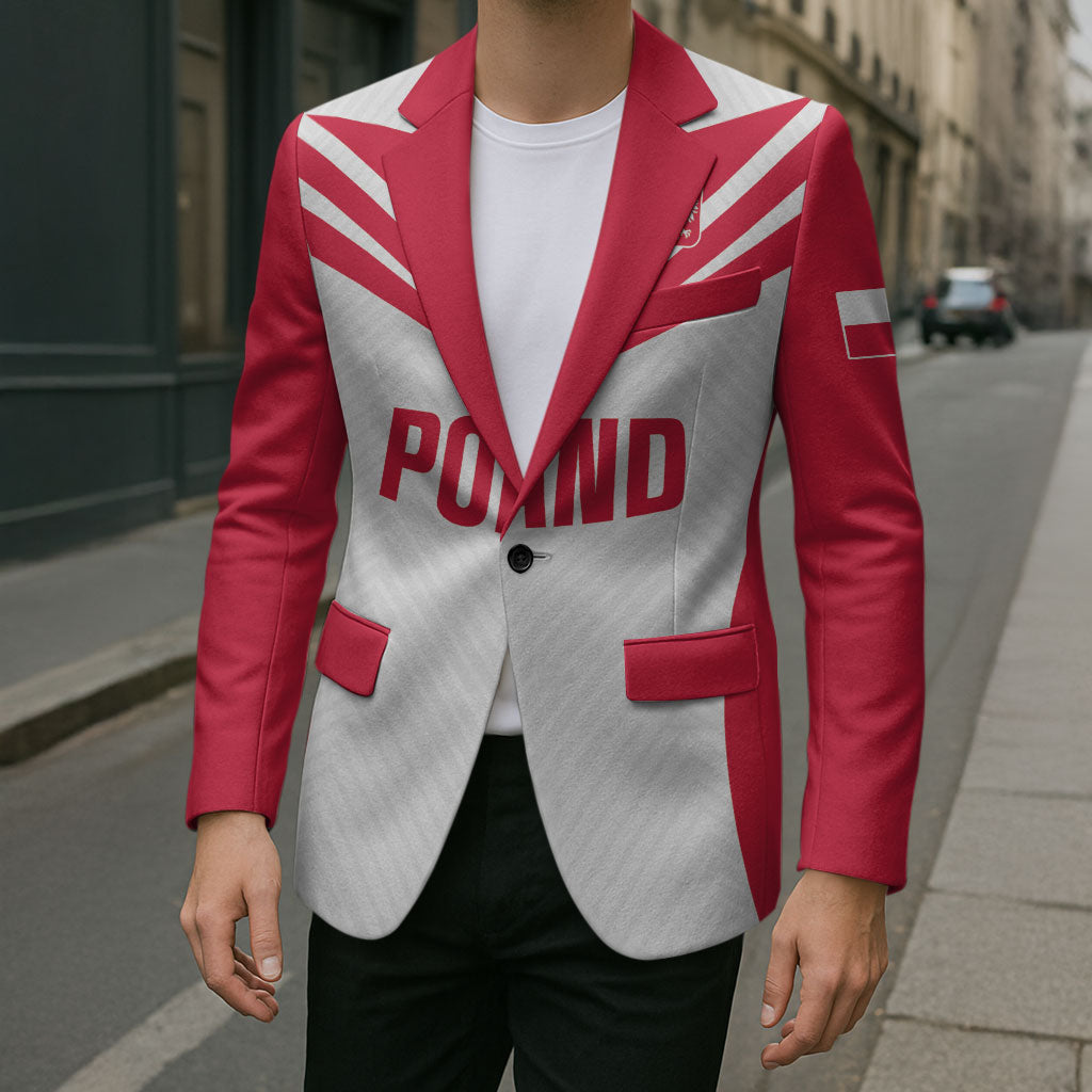 Custom Poland 2026 Volleyball Blazer Polish Eagle Champions