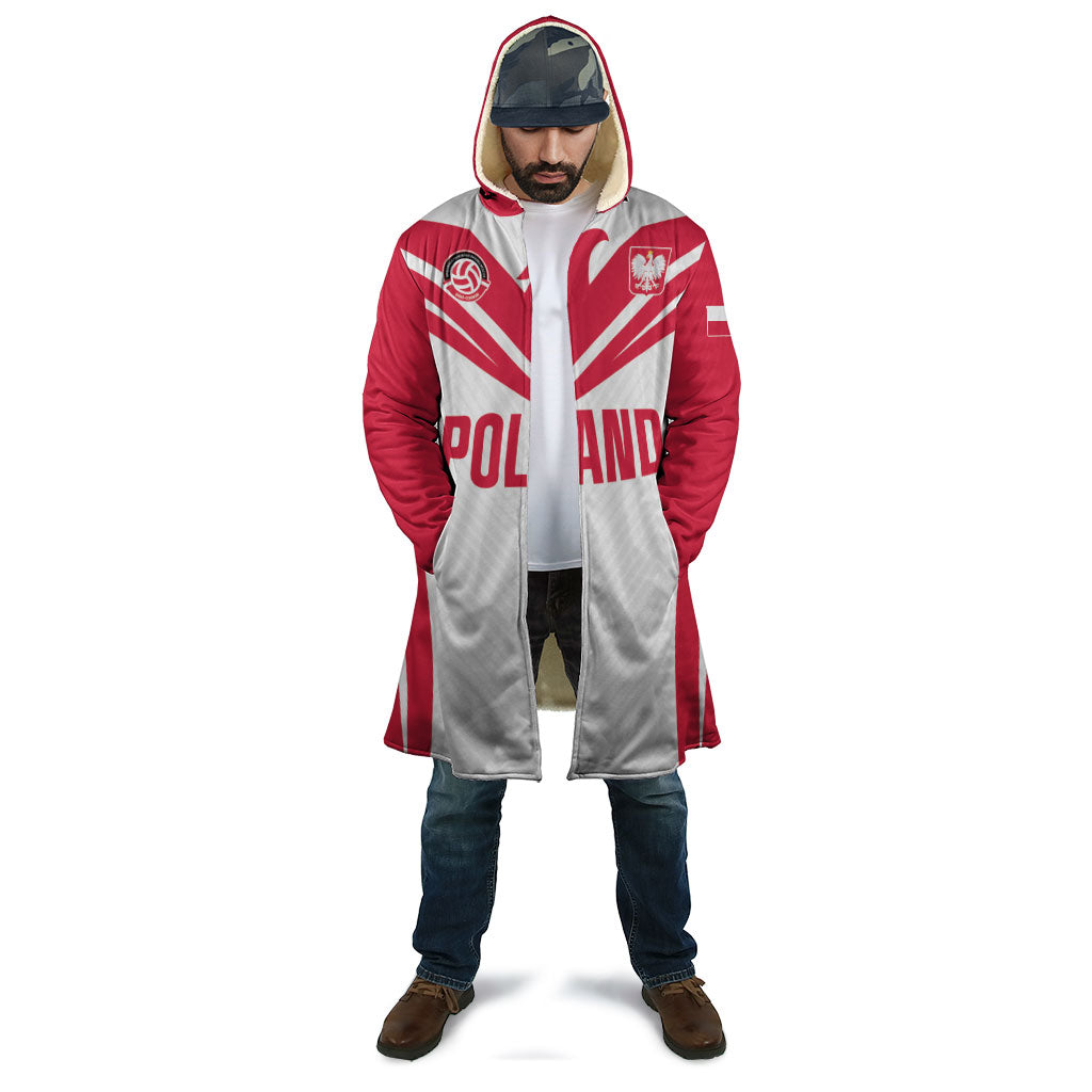 Custom Poland 2026 Volleyball Cloak Polish Eagle Champions