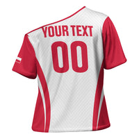 Custom Poland 2026 Volleyball Cross Shoulder Shirt Polish Eagle Champions