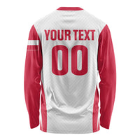 Custom Poland 2026 Volleyball Long Sleeve Shirt Polish Eagle Champions