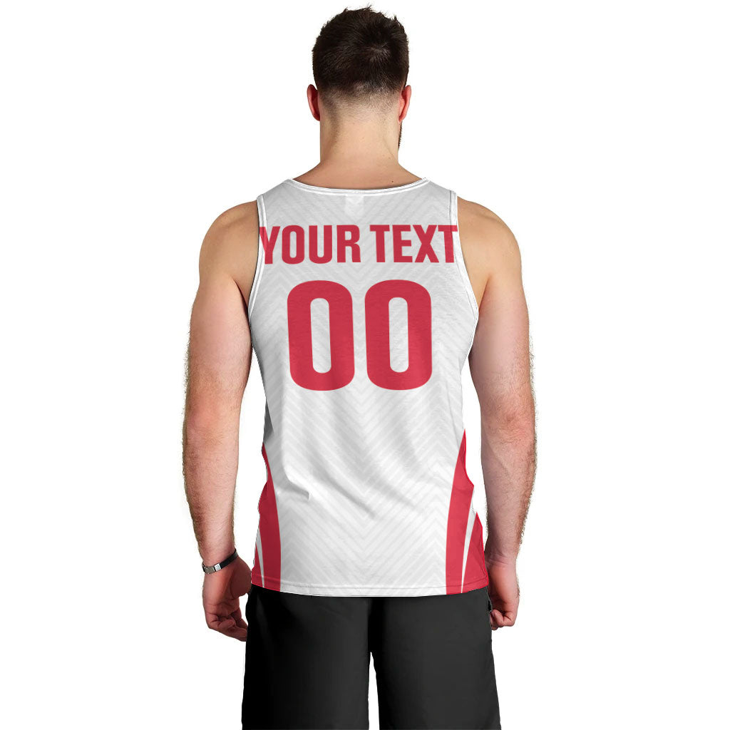 Custom Poland 2026 Volleyball Men Tank Top Polish Eagle Champions