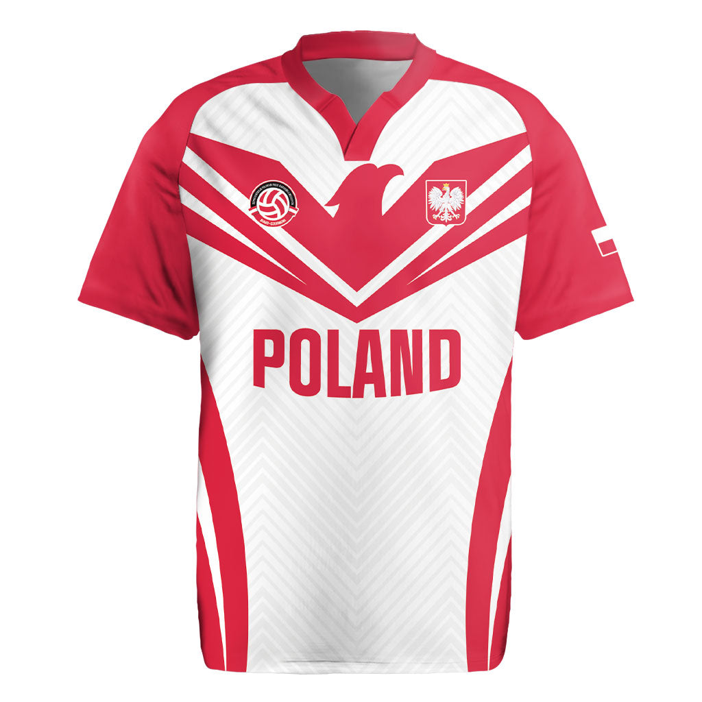 Custom Poland 2026 Volleyball Rugby Jersey Polish Eagle Champions