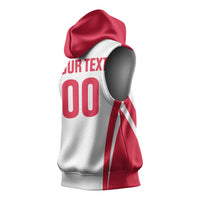 Custom Poland 2026 Volleyball Sleeveless Hoodie Polish Eagle Champions