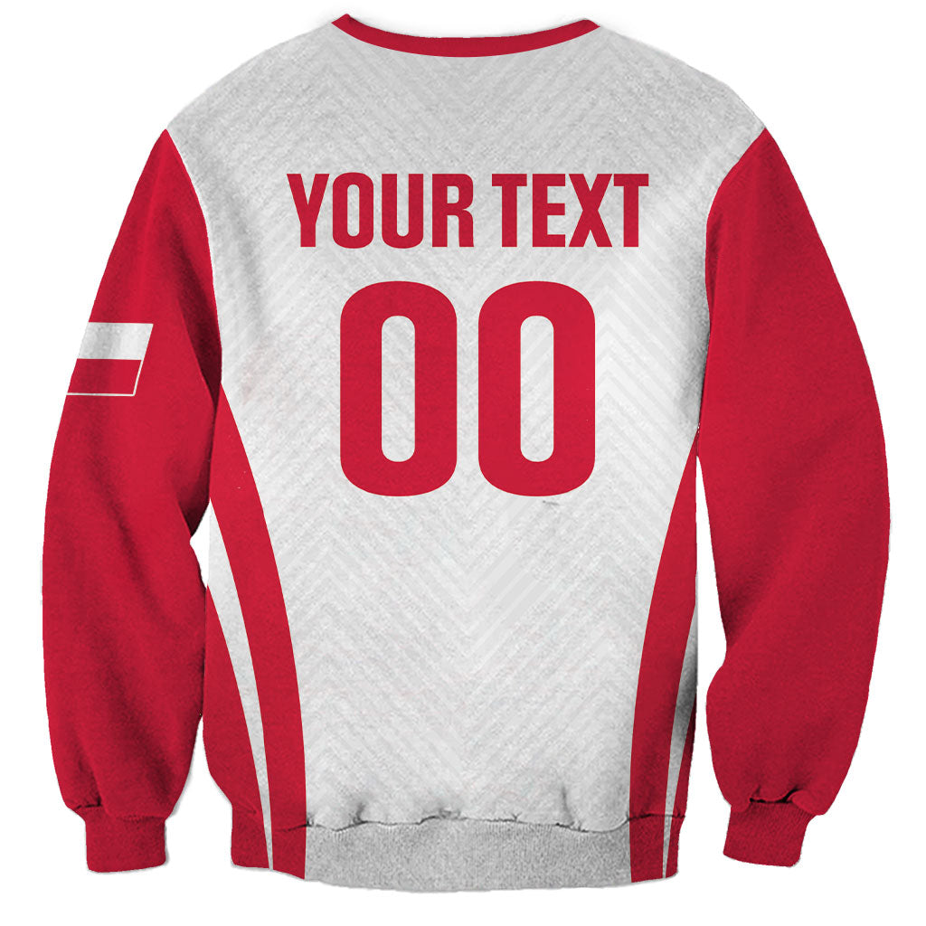 Custom Poland 2026 Volleyball Sweatshirt Polish Eagle Champions