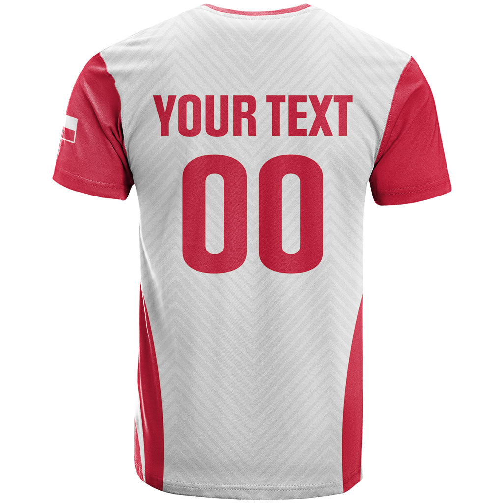 Custom Poland 2026 Volleyball T Shirt Polish Eagle Champions