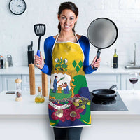 Saint Vincent and the Grenadines Apron Cannonball Flower Tropical Style - Wonder Print Shop