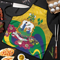 Saint Vincent and the Grenadines Apron Cannonball Flower Tropical Style - Wonder Print Shop