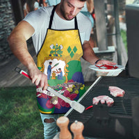 Saint Vincent and the Grenadines Apron Cannonball Flower Tropical Style - Wonder Print Shop