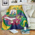 Saint Vincent and the Grenadines Blanket Cannonball Flower Tropical Style - Wonder Print Shop