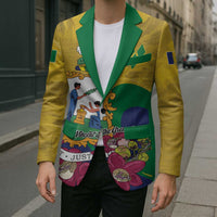 Personalized Saint Vincent and the Grenadines Blazer Cannonball Flower Tropical Style - Wonder Print Shop