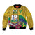 Personalized Saint Vincent and the Grenadines Bomber Jacket Cannonball Flower Tropical Style - Wonder Print Shop