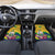 Personalized Saint Vincent and the Grenadines Car Mats Cannonball Flower Tropical Style - Wonder Print Shop