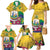 Personalized Saint Vincent and the Grenadines Family Matching Mermaid Dress and Hawaiian Shirt Cannonball Flower Tropical Style - Wonder Print Shop