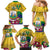 Personalized Saint Vincent and the Grenadines Family Matching Mermaid Dress and Hawaiian Shirt Cannonball Flower Tropical Style - Wonder Print Shop