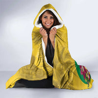 Saint Vincent and the Grenadines Hooded Blanket Cannonball Flower Tropical Style - Wonder Print Shop