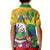 Personalized Saint Vincent and the Grenadines Kid Polo Shirt Cannonball Flower Tropical Style - Wonder Print Shop