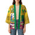 Personalized Saint Vincent and the Grenadines Kimono Cannonball Flower Tropical Style - Wonder Print Shop