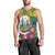 Personalized Saint Vincent and the Grenadines Men Tank Top Cannonball Flower Tropical Style - Wonder Print Shop