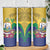 Personalized Saint Vincent and the Grenadines Skinny Tumbler Cannonball Flower Tropical Style - Wonder Print Shop