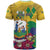 Personalized Saint Vincent and the Grenadines T Shirt Cannonball Flower Tropical Style - Wonder Print Shop
