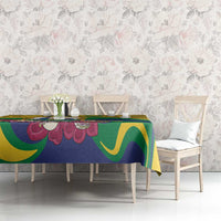 Saint Vincent and the Grenadines Tablecloth Cannonball Flower Tropical Style - Wonder Print Shop
