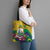 Saint Vincent and the Grenadines Tote Bag Cannonball Flower Tropical Style - Wonder Print Shop