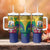 Personalized Saint Vincent and the Grenadines Tumbler With Handle Cannonball Flower Tropical Style - Wonder Print Shop