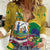 Personalized Saint Vincent and the Grenadines Women Casual Shirt Cannonball Flower Tropical Style - Wonder Print Shop