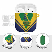 Saint Vincent and the Grenadines Independence Day AirPods Case Simple Style - Wonder Print Shop
