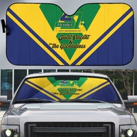 Saint Vincent and the Grenadines Independence Day Auto Sun Shade Simple Style - Wonder Print Shop