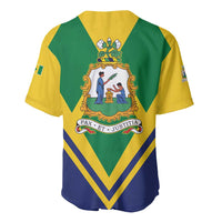 Saint Vincent and the Grenadines Independence Day Baseball Jersey Simple Style - Wonder Print Shop