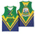 Saint Vincent and the Grenadines Independence Day Basketball Jersey Simple Style - Wonder Print Shop