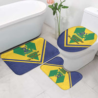 Saint Vincent and the Grenadines Independence Day Bathroom Set Simple Style - Wonder Print Shop