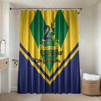 Saint Vincent and the Grenadines Independence Day Bathroom Set Simple Style - Wonder Print Shop