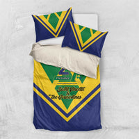 Saint Vincent and the Grenadines Independence Day Bedding Set Simple Style - Wonder Print Shop