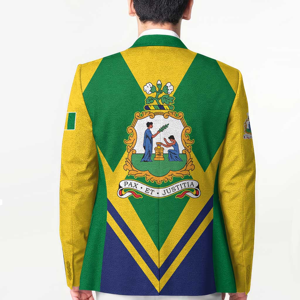 Saint Vincent and the Grenadines Independence Day Blazer Simple Style - Wonder Print Shop