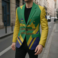 Saint Vincent and the Grenadines Independence Day Blazer Simple Style - Wonder Print Shop