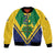 Saint Vincent and the Grenadines Independence Day Bomber Jacket Simple Style - Wonder Print Shop