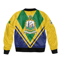 Saint Vincent and the Grenadines Independence Day Bomber Jacket Simple Style - Wonder Print Shop