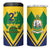 Saint Vincent and the Grenadines Independence Day 4 in 1 Can Cooler Tumbler Simple Style - Wonder Print Shop