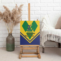 Saint Vincent and the Grenadines Independence Day Canvas Wall Art Simple Style - Wonder Print Shop