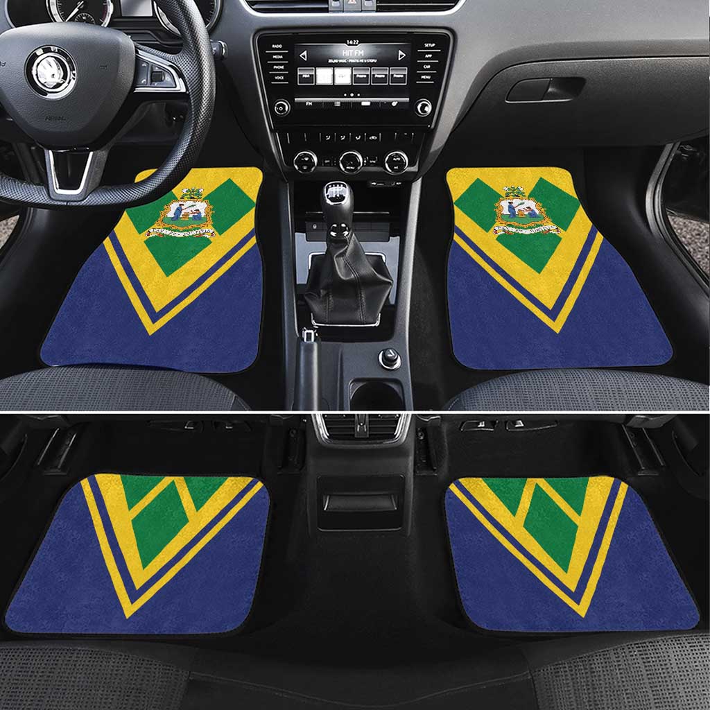 Saint Vincent and the Grenadines Independence Day Car Mats Simple Style - Wonder Print Shop