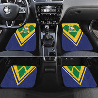 Saint Vincent and the Grenadines Independence Day Car Mats Simple Style - Wonder Print Shop