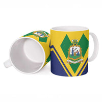 Saint Vincent and the Grenadines Independence Day Ceramic Mug Simple Style - Wonder Print Shop