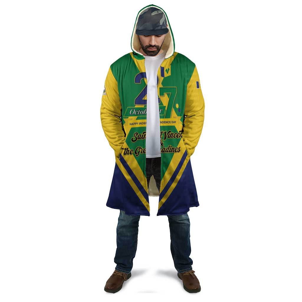 Saint Vincent and the Grenadines Independence Day Cloak Simple Style - Wonder Print Shop