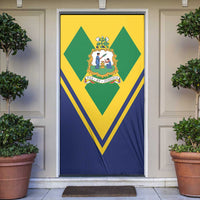 Saint Vincent and the Grenadines Independence Day Door Cover Simple Style - Wonder Print Shop