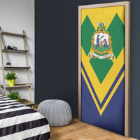 Saint Vincent and the Grenadines Independence Day Door Cover Simple Style - Wonder Print Shop