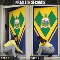 Saint Vincent and the Grenadines Independence Day Door Cover Simple Style - Wonder Print Shop