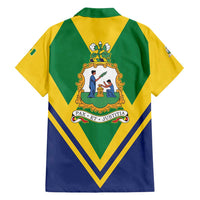 Saint Vincent and the Grenadines Independence Day Family Matching Long Sleeve Bodycon Dress and Hawaiian Shirt Simple Style - Wonder Print Shop