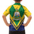 Saint Vincent and the Grenadines Independence Day Family Matching Puletasi and Hawaiian Shirt Simple Style - Wonder Print Shop